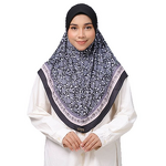 Printed Amira Hijab Supplier - OEM Convenient One Piece Long Veil