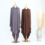 Jersey Khimar Supplier - Bulk Soft Stretchy Casual Prayer Jilbab