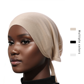 Jersey Inner Hijab Supplier - Bulk Simple Tie Back Underscarf