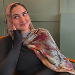 Bamboo Cotton Hijab Supplier - OEM Printed Matte Non-Through Scarf