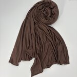Cotton Jersey Hijab Factory - Wholesale Solid Maxi Shawl