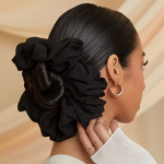 Hijab Scrunchies Factory - Bulk Large Volumizing Chiffon Scrunchie