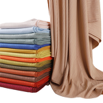 Ribbed Jersey Scarf Manufacturer - Wholesale Solid Long Shawl