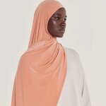 Liquid Jersey Hijab Factory - Custom Lightweight Subtle Sheen Scarf