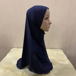 Instant Kid Hijab Supplier - OEM 2-7 Ages One Piece Full Cover Cap