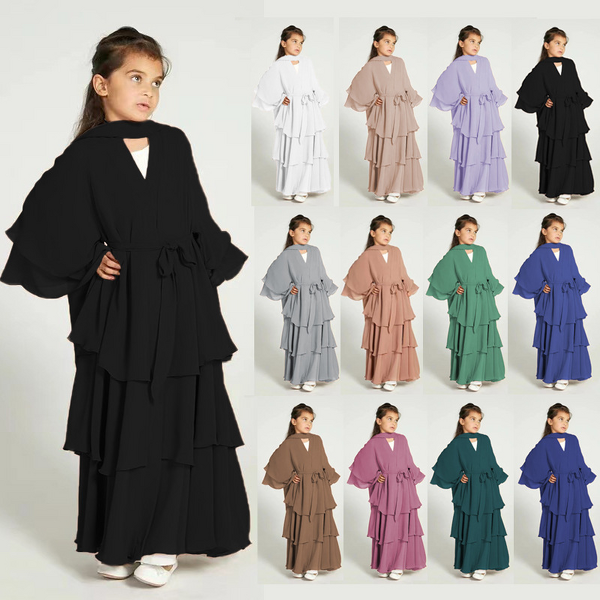 Islamic Girls Abaya Supplier - Wholesale Modest Casual Ball Gown Dress