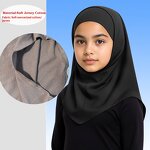 Kid Hijabs Factory - Bulk Solid Stretchy Girls Amira Instant Hijab