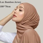 Bamboo Jersey Hijab Supplier - Bulk Plain Eco-Friendly Shawl