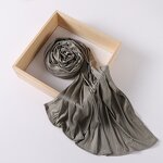 Ribbed Jersey Hijab Supplier - Bulk Plain Eco-Friendly Veil