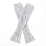UV Protection Arm Sleeves Supplier - OEM Floral Mesh Rhinestone Ice Sleeves