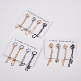 Magnetic Hijab Pins Factory - Bulk Strong Chain Magnet Brooches