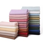 Rayon Turban Scarf Factory - Bulk Large Size Pure Monochrome Sun Protection Shawl