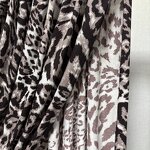 Jersey Hijab Factory - OEM Leopard Print Floral Scarf