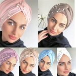 Jersey Turban Hijab Supplier - Wholesale Simple Pearl Turban
