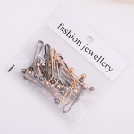 Hijab Safety Pins Supplier - Wholesale 12 Pin Brooch Set U Shaped