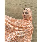 Jersey Hijab Factory - OEM Leopard Print Floral Scarf