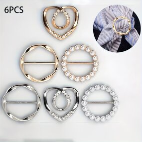 Scarf Ring Clip Supplier - OEM Metal Round Circle Buckle