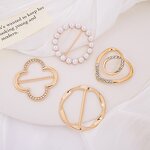 Scarf Ring Clip Supplier - OEM Metal Round Circle Buckle