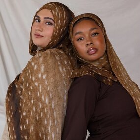 Bamboo Modal Hijab Factory - Bulk Double Side Watercolor Shawl