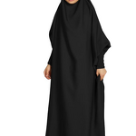 Kids Khimar Prayer Dress Manufacturer - Bulk Bat Sleeve One Piece Eid Jilbab