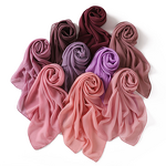 Square Chiffon Hijab Factory - Bulk 50 Colors Turban Shawl 90cm