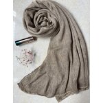 Rayon Crinkle Hijab Factory - OEM Lightweight Antique Texture Shawl