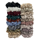 Satin Volumizer Supplier - OEM Big Hair Tie Ring Luxury Scrunchie