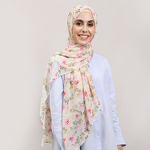 Printed Chiffon Hijab Supplier - Wholesale Floral Lightweight Shawl