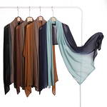 Bamboo Woven Modal Hijab Supplier - Bulk Solid Double Stitches Scarf