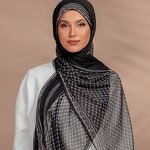 Printed Chiffon Hijab Factory - OEM Soft Keffiyeh Headscarf
