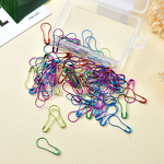 U-Shaped Safety Pins Factory - OEM 100pcs Steel Gourd Pins With Box