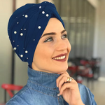 Instant Jersey Turban Supplier - Wholesale Stretchy Headwear with Pearl