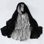 Ombre Modal Hijab Manufacturer - OEM Double Stitches Edge Luxury Shawl