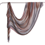 Rayon Crinkle Shawl Factory - Bulk Ombre Striped Printed Viscose Scarf