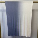 Ombre Jersey Hijab Factory - OEM Gradient Print Non-Slip Scarf