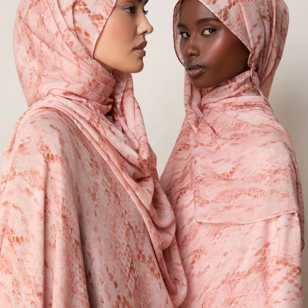 Modal Hijab Factory - OEM Printed Non-Transparent Stretchy Shawl