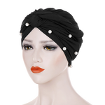 Jersey Turban Hijab Factory - Bulk Solid Comfortable Pearl Turban