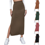 Pencil Dress Factory - Bulk High Waist Split Skirt Office Lady Outfit