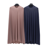 Crystal Hemp Khimar Factory - OEM Sleeveless Overhead Long Prayer Abaya