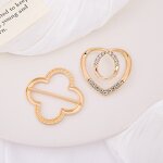 Scarf Ring Clip Supplier - OEM Metal Round Circle Buckle