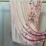Printed Jersey Hijab Supplier - Bulk Floral Gradient Luxury Shawl