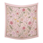 Square Laser Hijab Factory - OEM Floral Classic Bawal Custom Logo