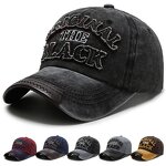 Trucker Hat Supplier - Wholesale Adjustable Solid Color Outside Cotton Sport Washed Vintage