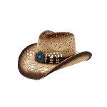 Vintage Embroidered Denim Hat Supplier - Outdoor Sun Protection Cap Wide Brim for Beach Travel