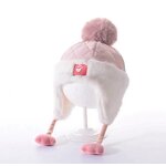 Baby Cap Supplier - Wholesale Winter Cartoon Ear Protection Cute Pompom Warm Windproof