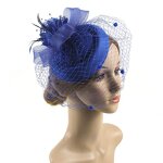 Feather Hair Accessories Factory - Luxury Vintage Veil Bridal Fascinator for Wedding Party