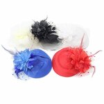 Vintage Veil Hair Accessories Factory - High Quality Factory Direct Flowers Feather Fascinator