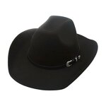 French Retro Jazz Hat Supplier - Hot New Leopard Print Top Handsome Cowboy Hat