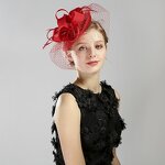 Alloy Embellished Turban Factory - OEM/ODM New Arrival Pleated Ethnic Indian Headpiece Church