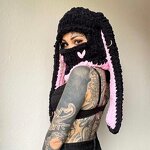 One Hole Balaclava Factory - Wholesale Spring Matching Color Hat Mask in One Warm Knitted